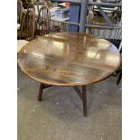 Ercol drop leaf dining table