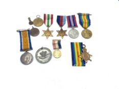 A collection of British Service Medals