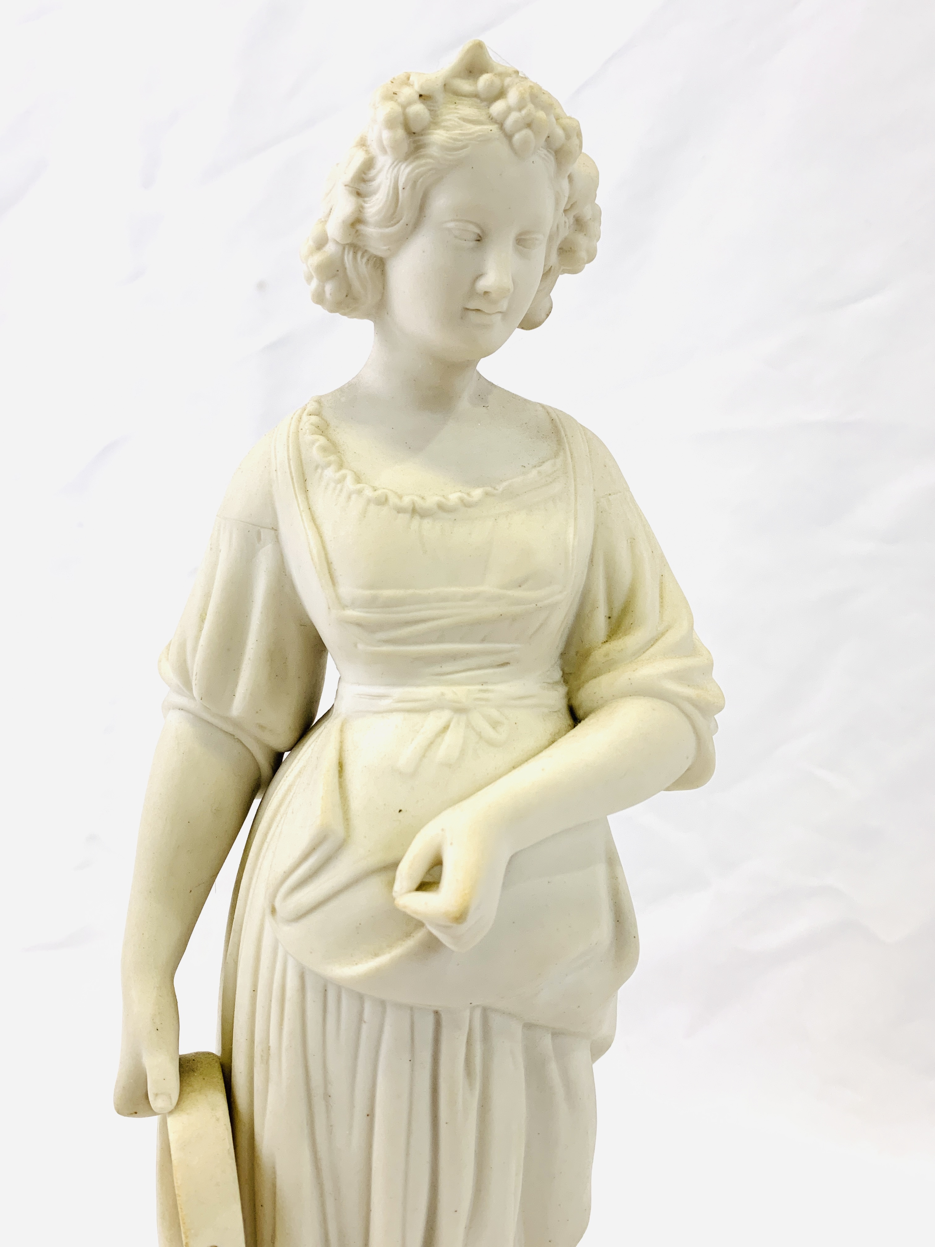 Two parian ware figures of ladies - Image 4 of 5
