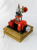 J Ridders designed pressure controlled 2-stroke engine