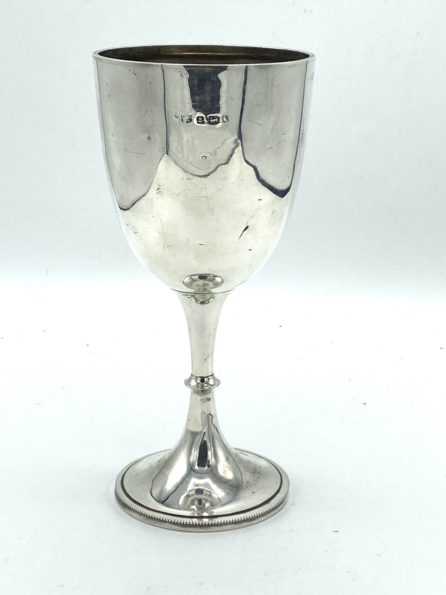 Silver trophy cup, with inscription dated 1921