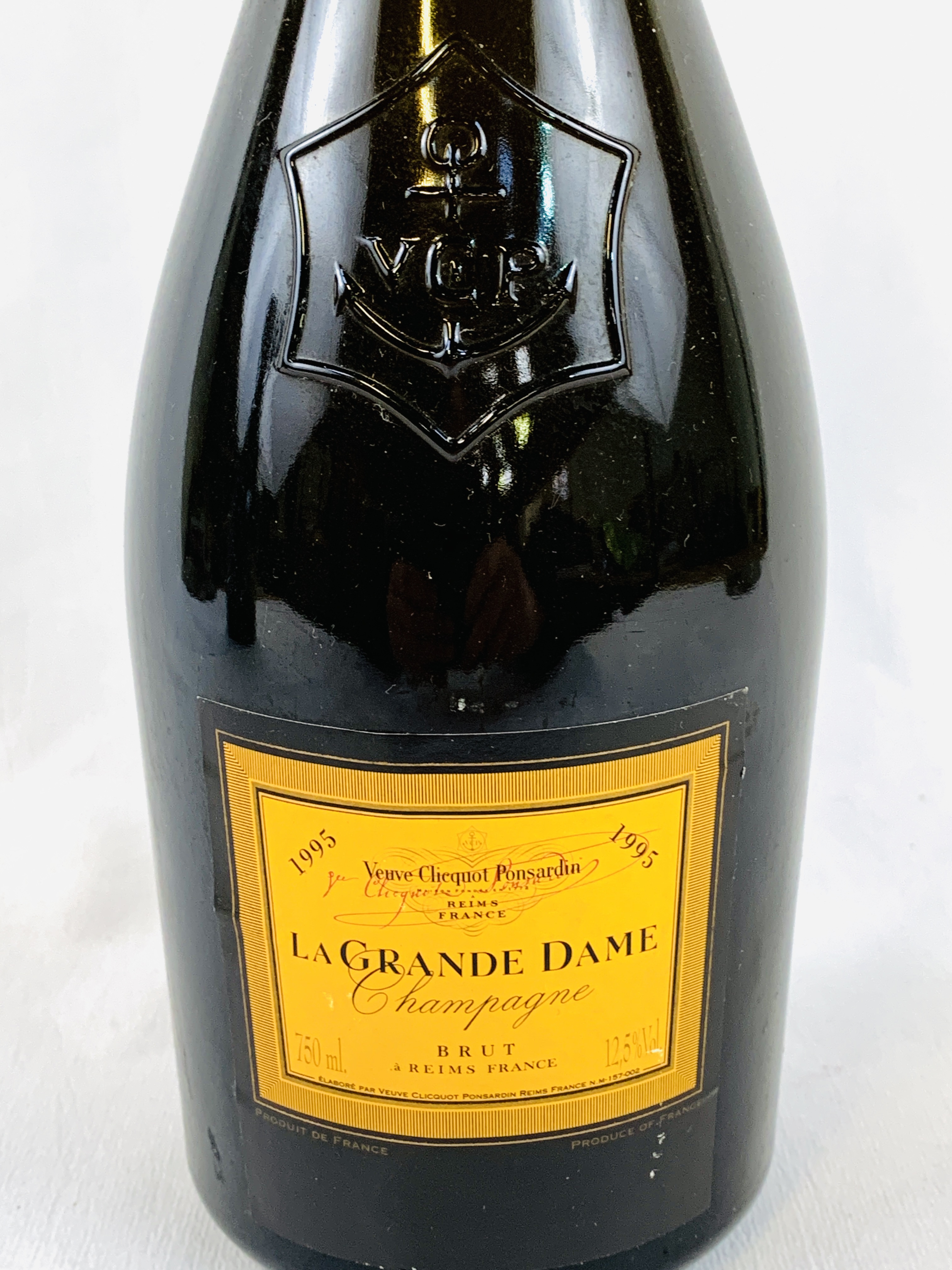 750ml bottle of Veuve Clicquot 'La Grande Dame' champagne, 1995 - Image 2 of 3