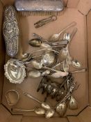 Collection of hallmarked silver