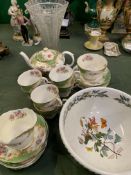 A Paragon china tea service