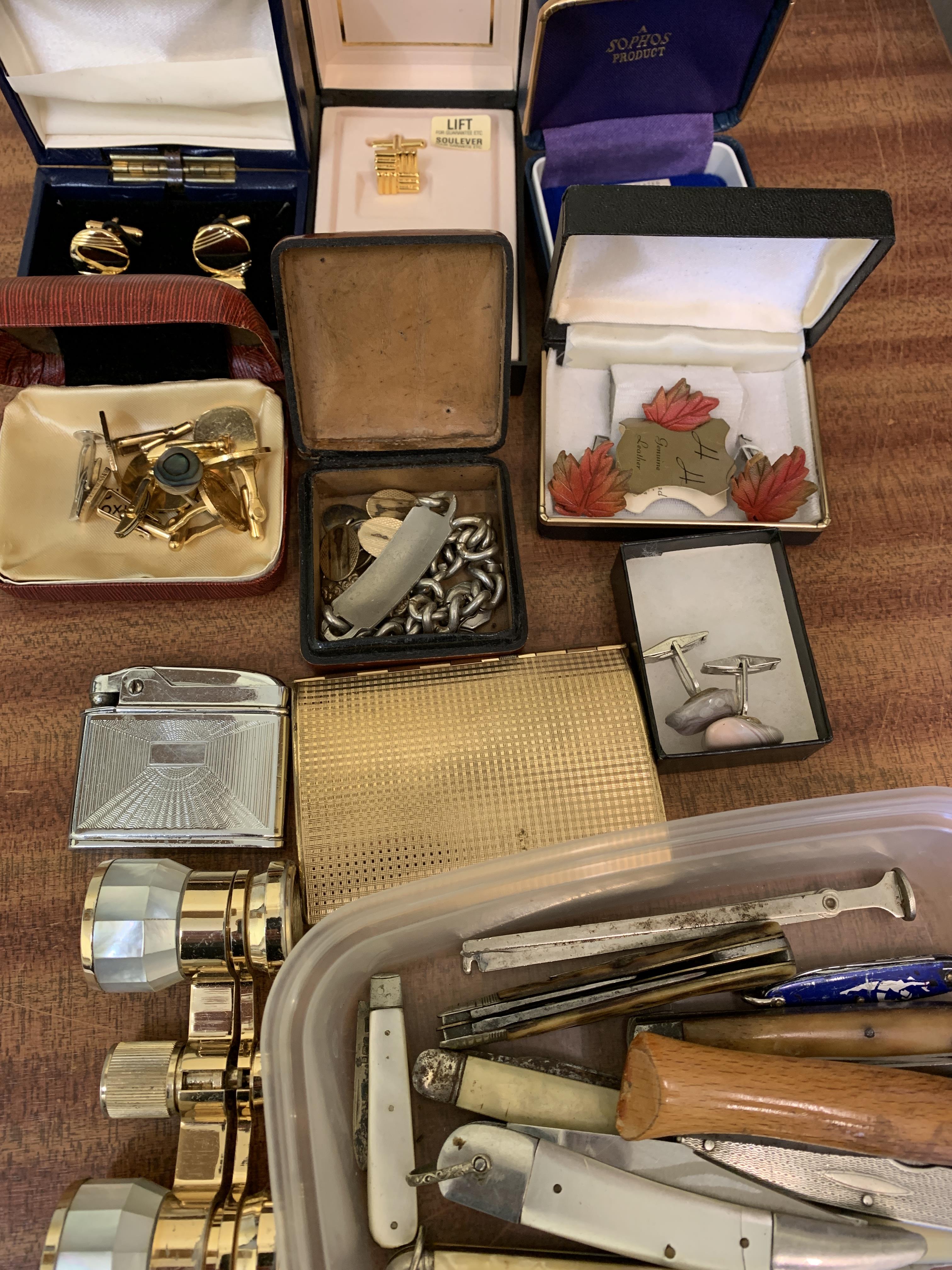 Quantity of cufflinks and other items - Image 3 of 5