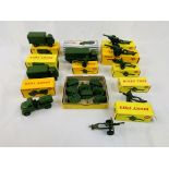 A collection of boxed Dinky diecast toys
