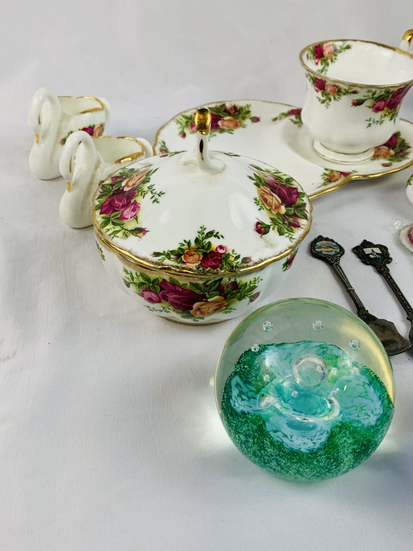 A quantity of Royal Albert, a Caithness paperweight and other items - Image 2 of 6