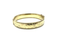 9ct Gold bangle