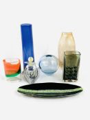 Collection of studio glass