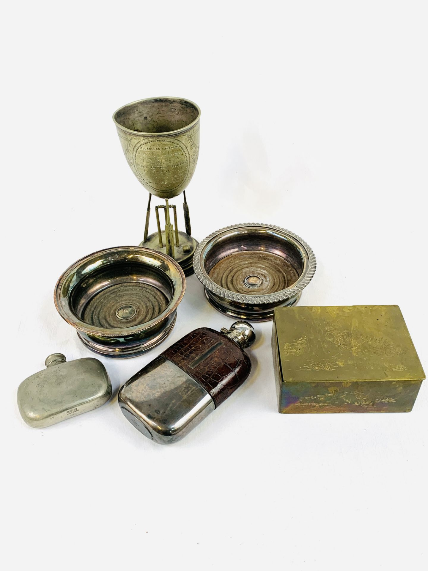 Collection of silver plate items - Image 2 of 5