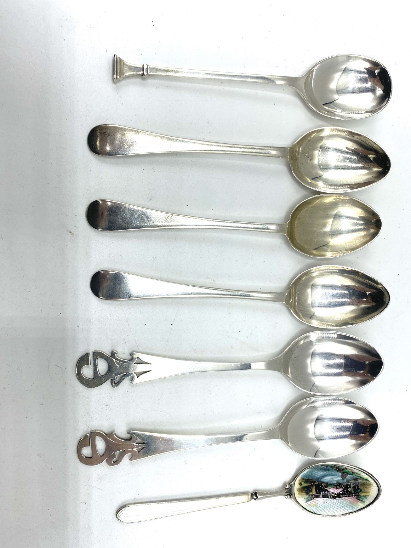 Quantity of silver tea spoons - Bild 7 aus 9