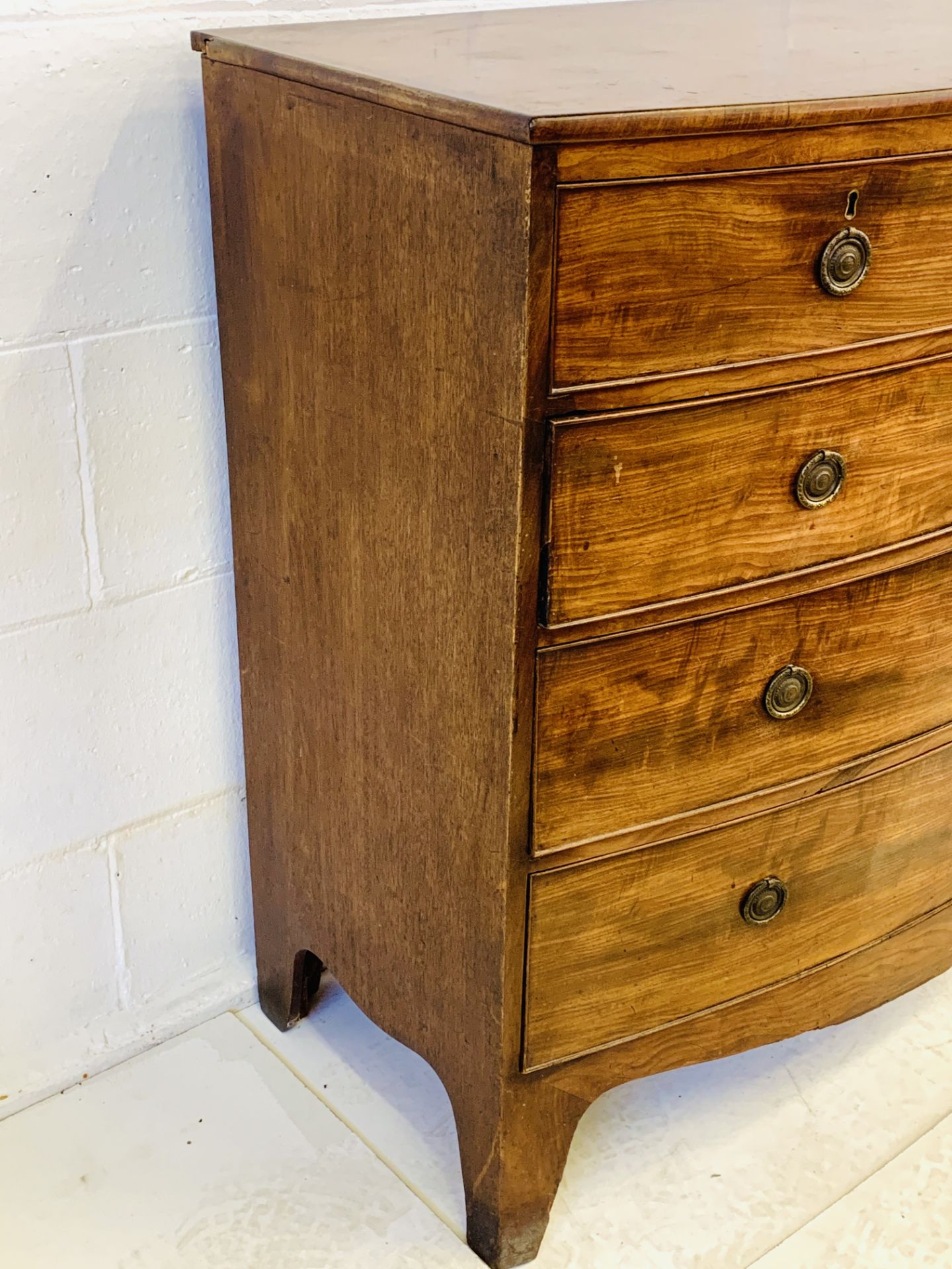 Mahogany chest of drawers - Image 3 of 6