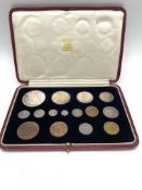 1937 15 piece Specimen coin set