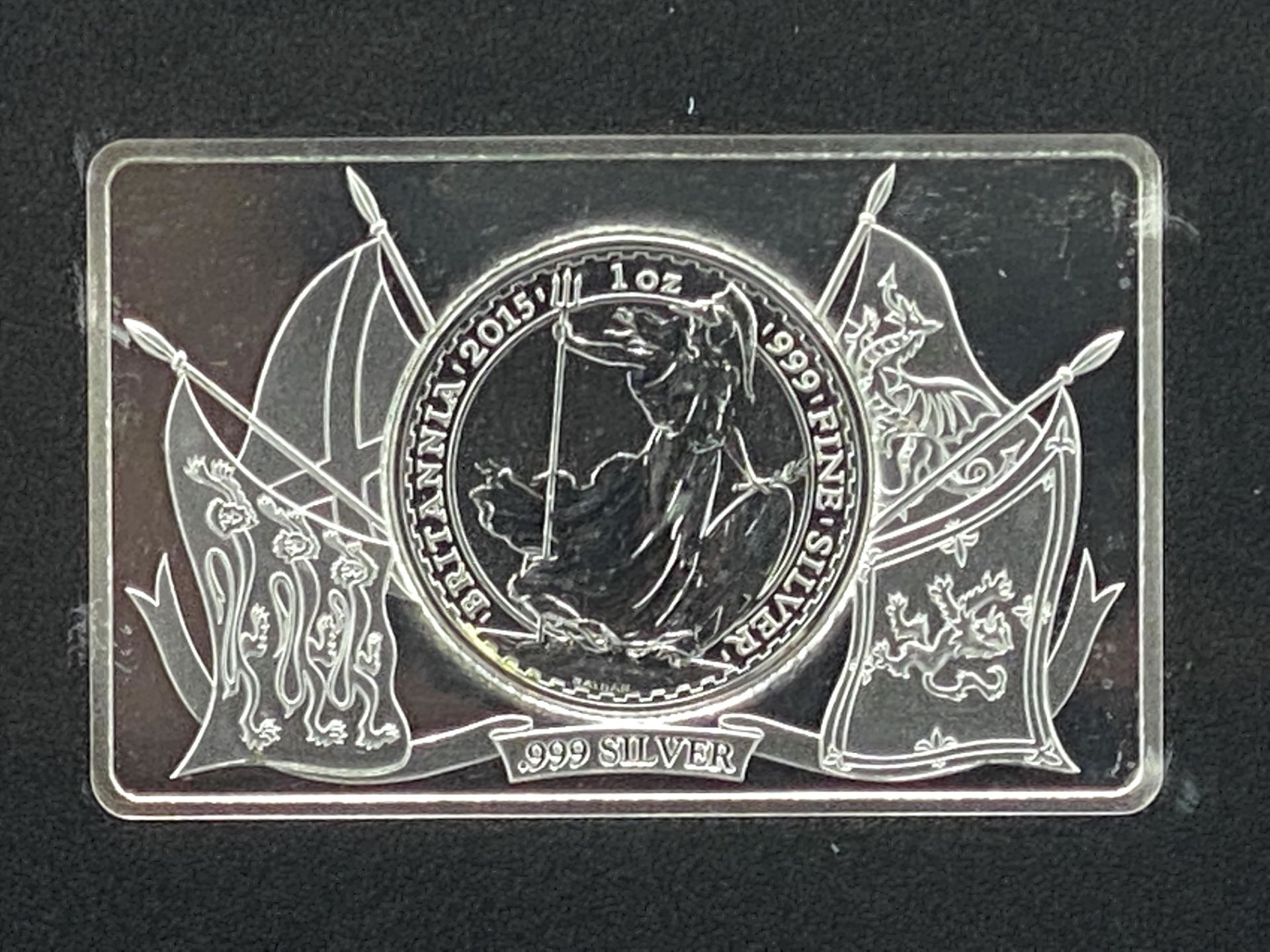 Five ounce silver bullion coin bar - Bild 4 aus 4