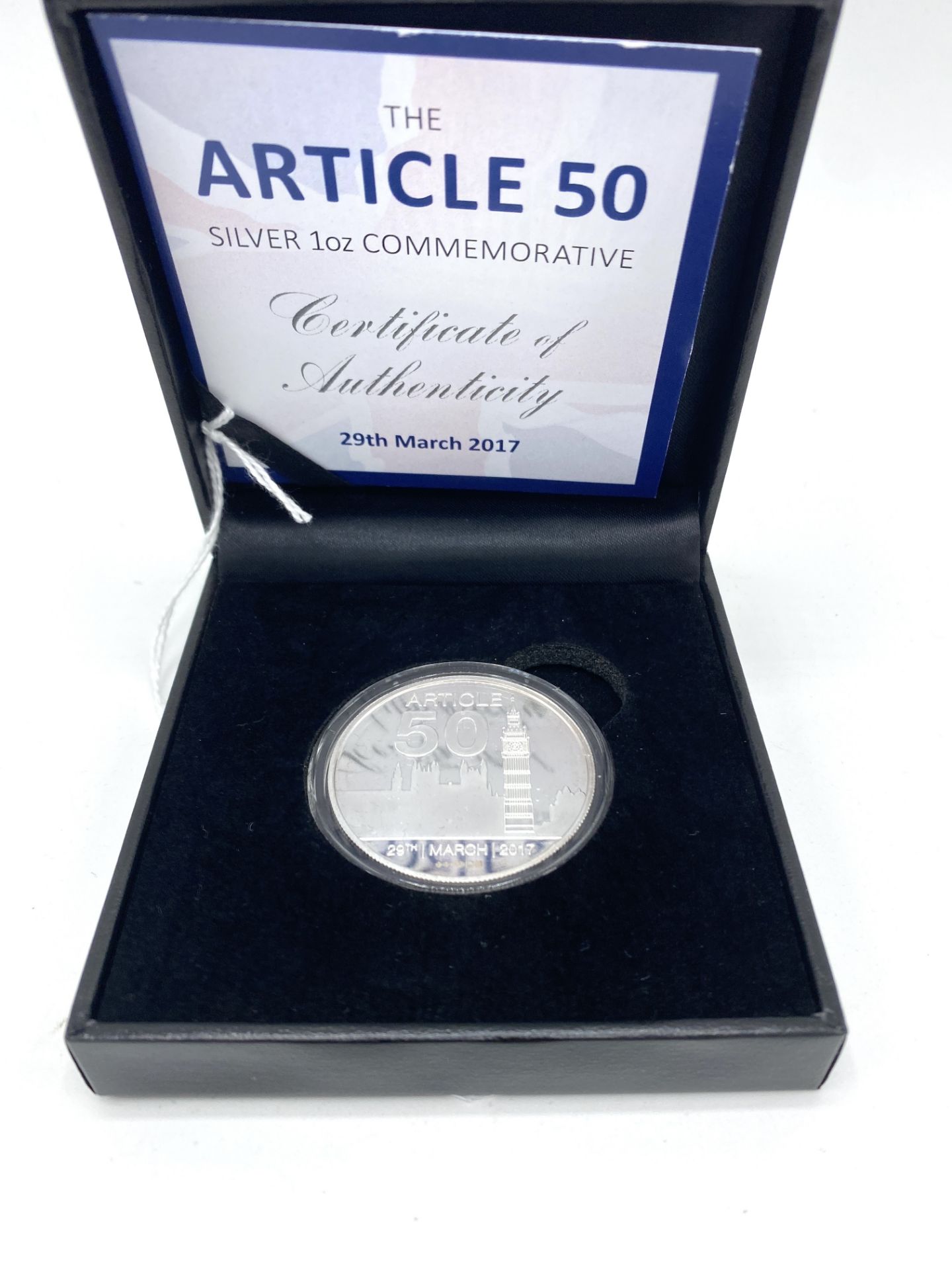 Article 50 silver one ounce coin