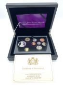2012 Diamond jubilee executive 9 piece coin set.