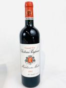 Case containing six 750ml bottles of Chateau Poujeaux Moulis-en-Medoc 2012.