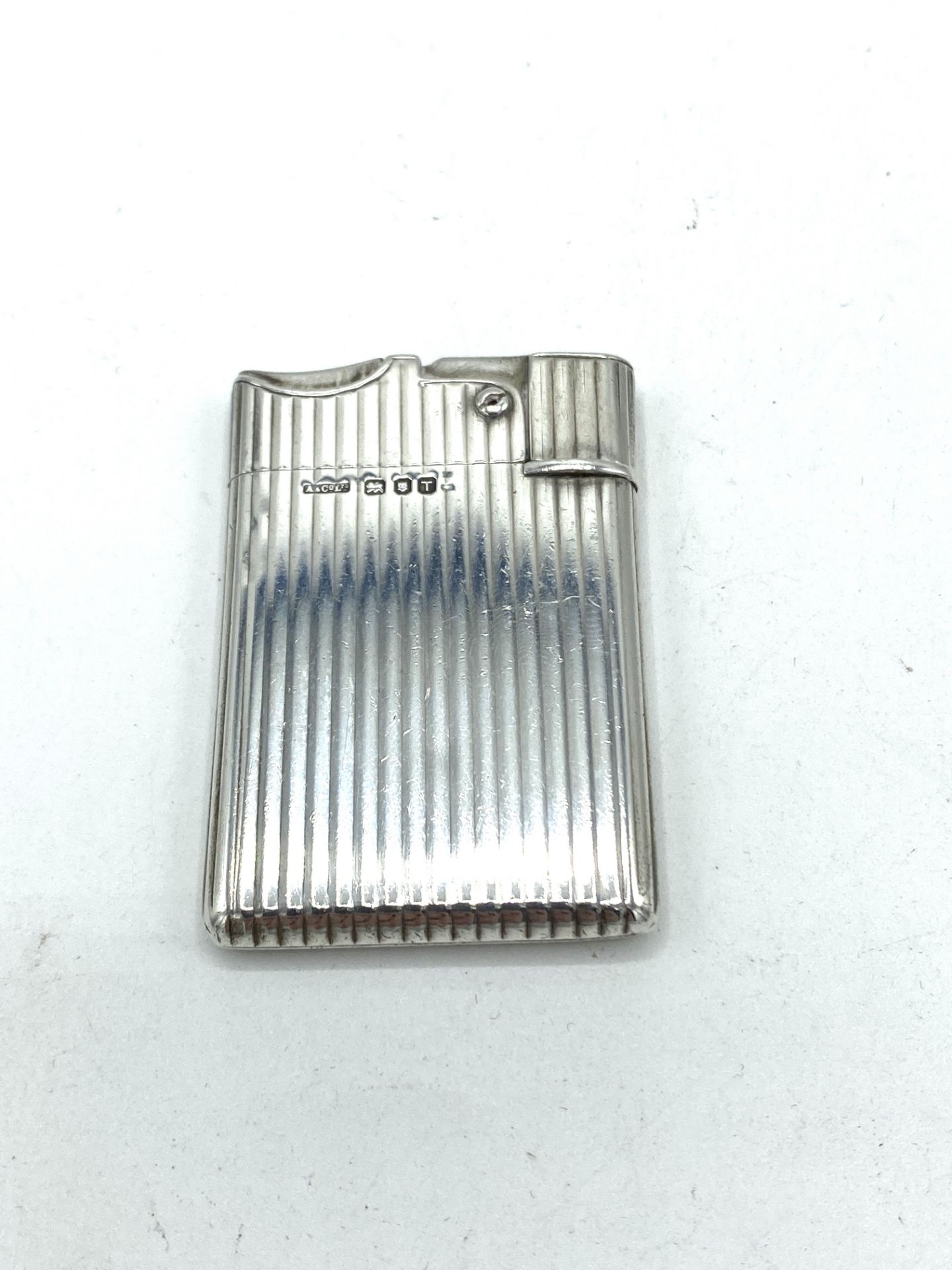 Asprey silver cigarette lighter, 1954 - Image 2 of 2