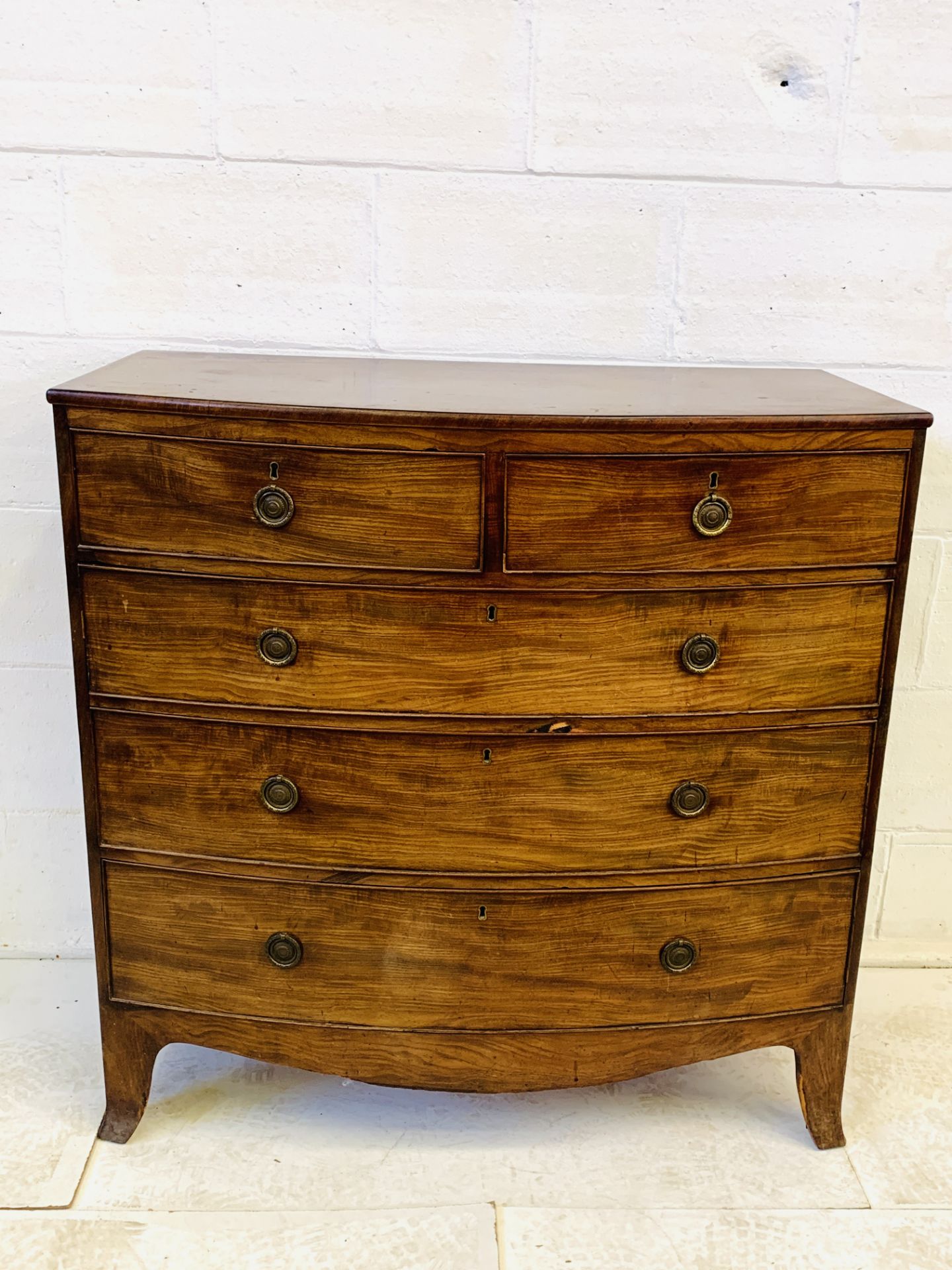 Mahogany chest of drawers - Image 6 of 6