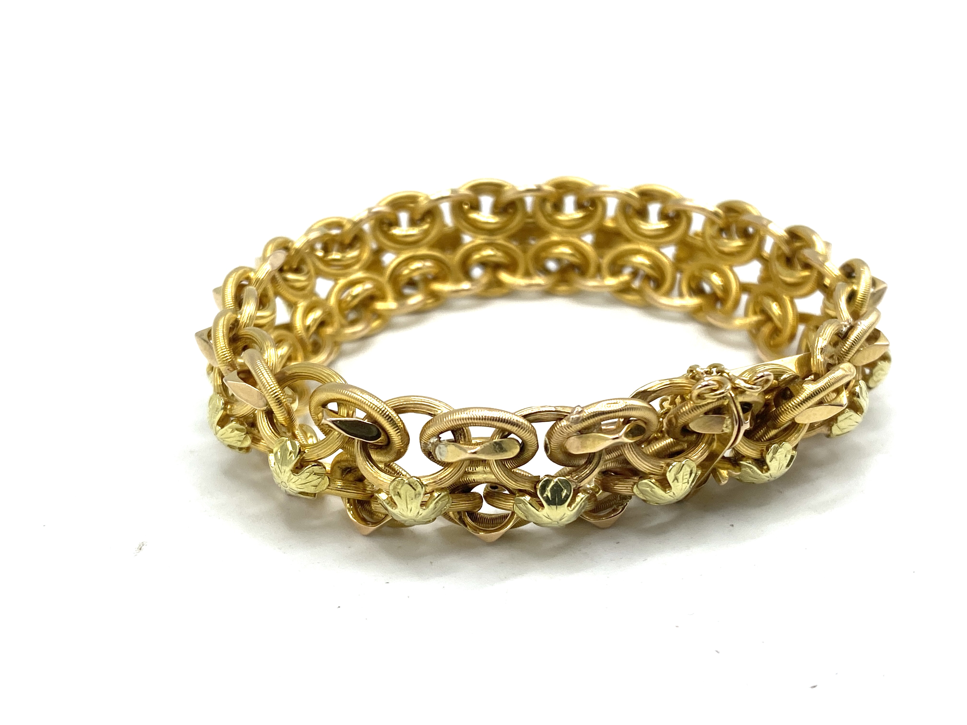 18ct gold bracelet - Image 2 of 3