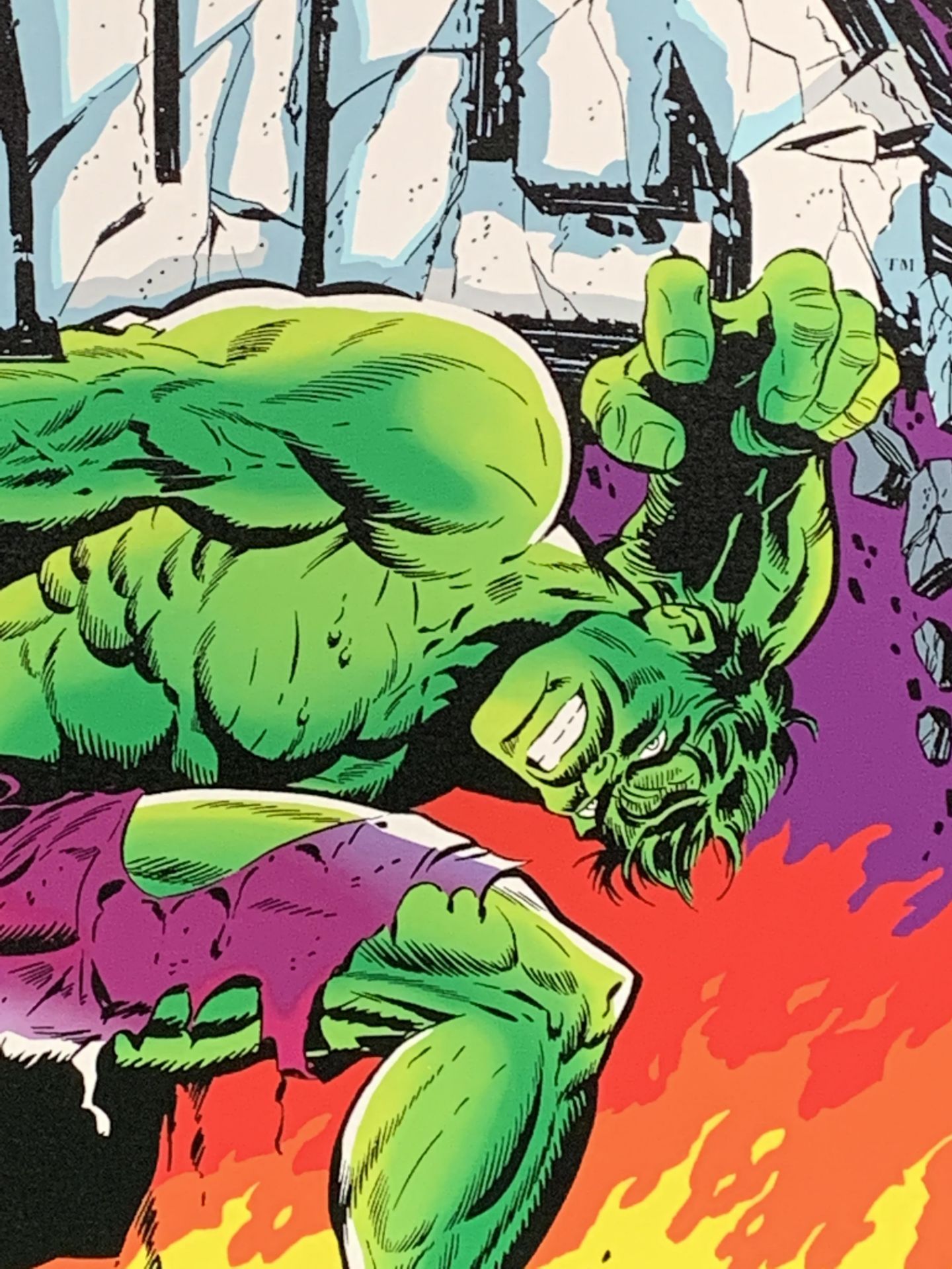 Washington Green Fine Art / Marvel CC Fine Art Marvel Superheroes Incredible Hulk Special #1 - Bild 6 aus 6