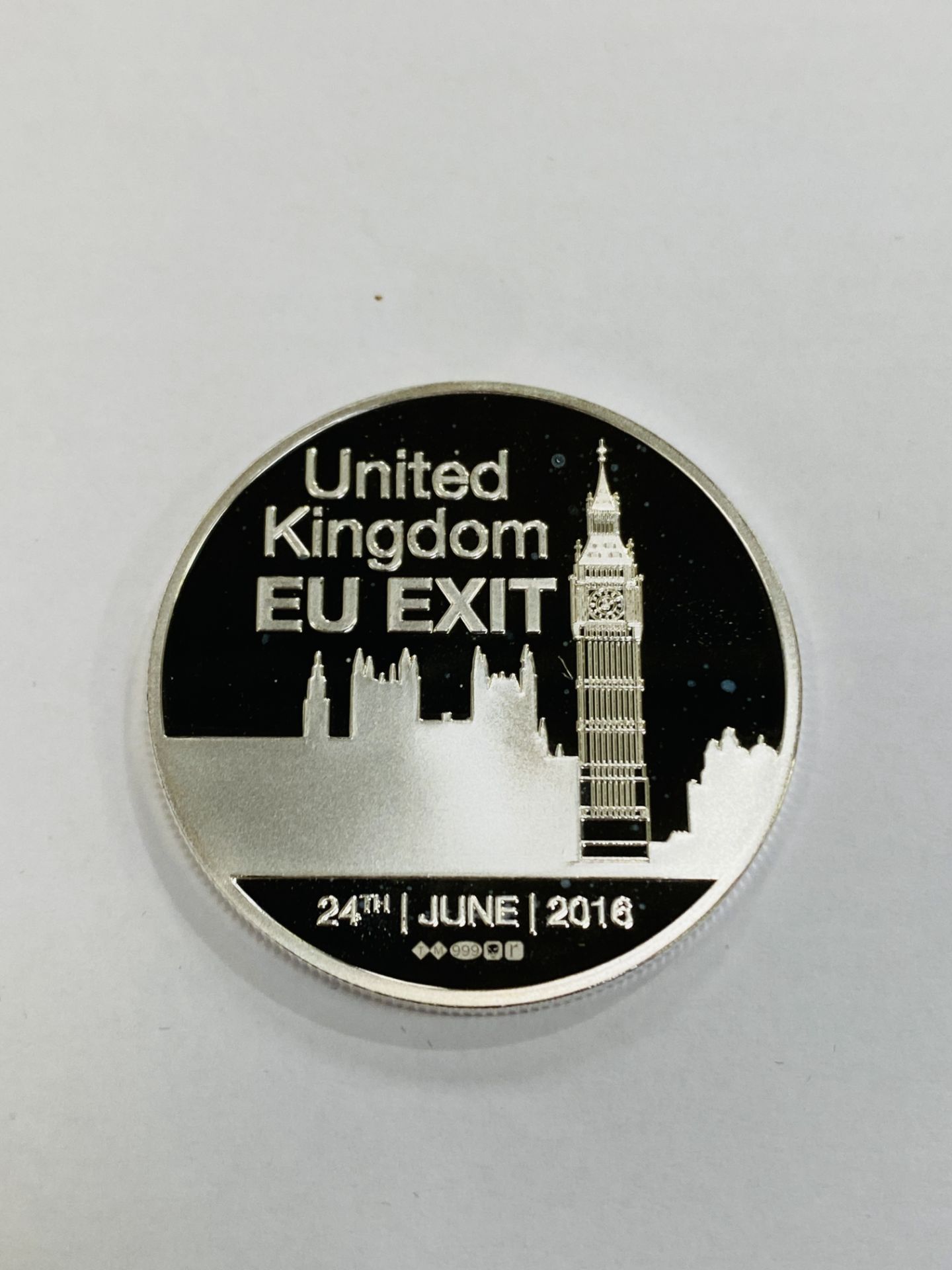 Brexit' silver one ounce coin