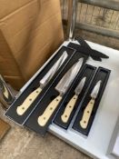 Four Broggi chef knives