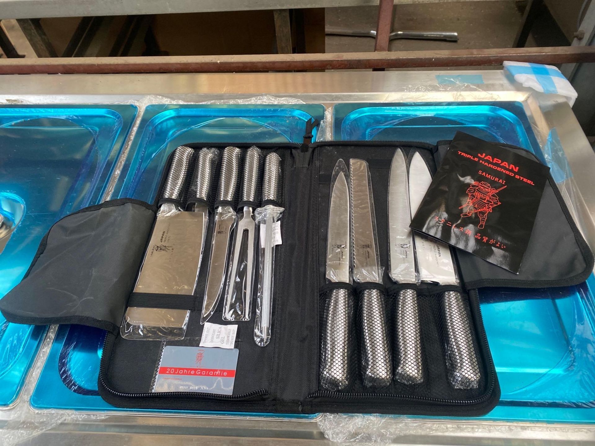 Samurai knife set