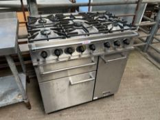 Falcon 5 Ring gas oven