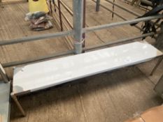 Stainless steel shelf