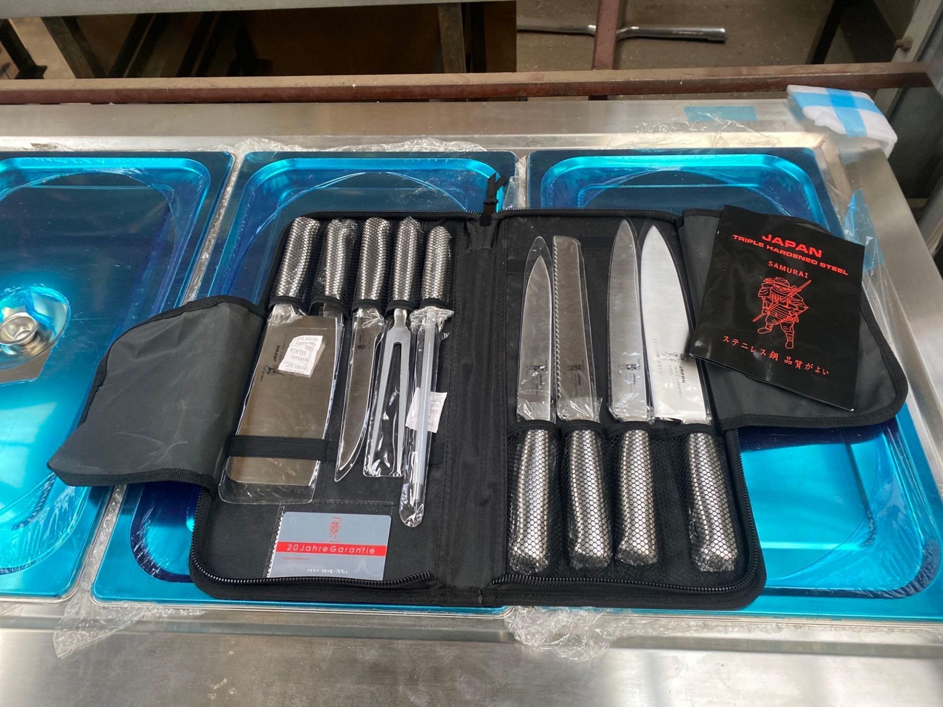 Samurai knife set