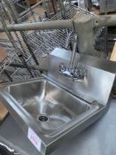 Stainless steel hand sink