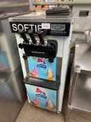 Softie MK-618DBA ice cream machine on wheels