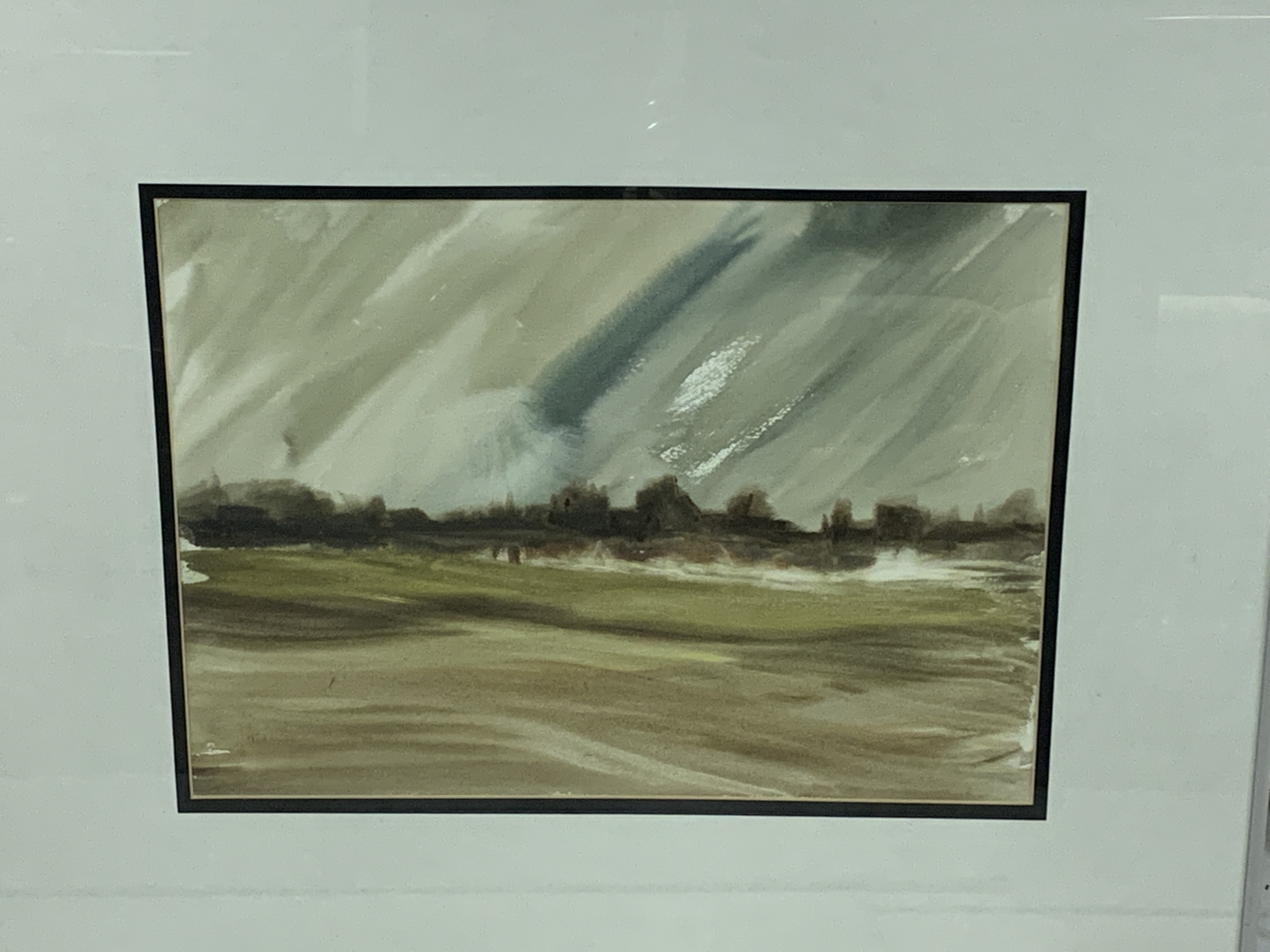 Three framed and glazed watercolours - Image 3 of 5