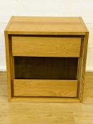 Oak laminate display unit