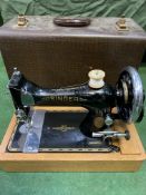 Singer manual sewing machine.
