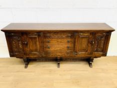 Oak sideboard