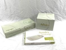 Three boxed sets of Aynsley china items