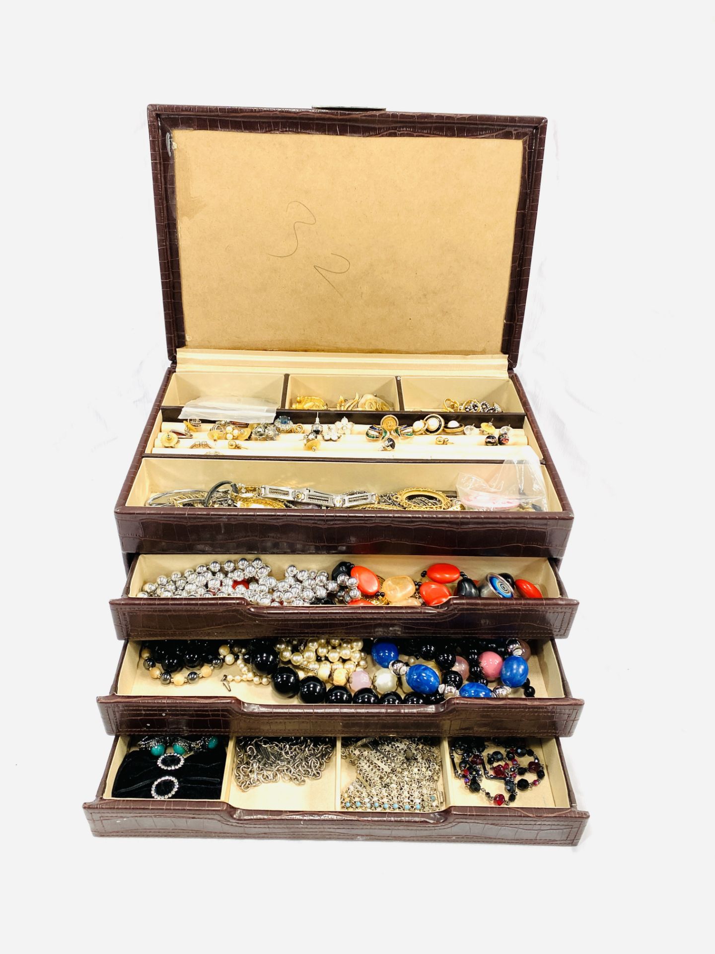 A quantity of costume jewellery