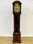 Mahogany long case clock