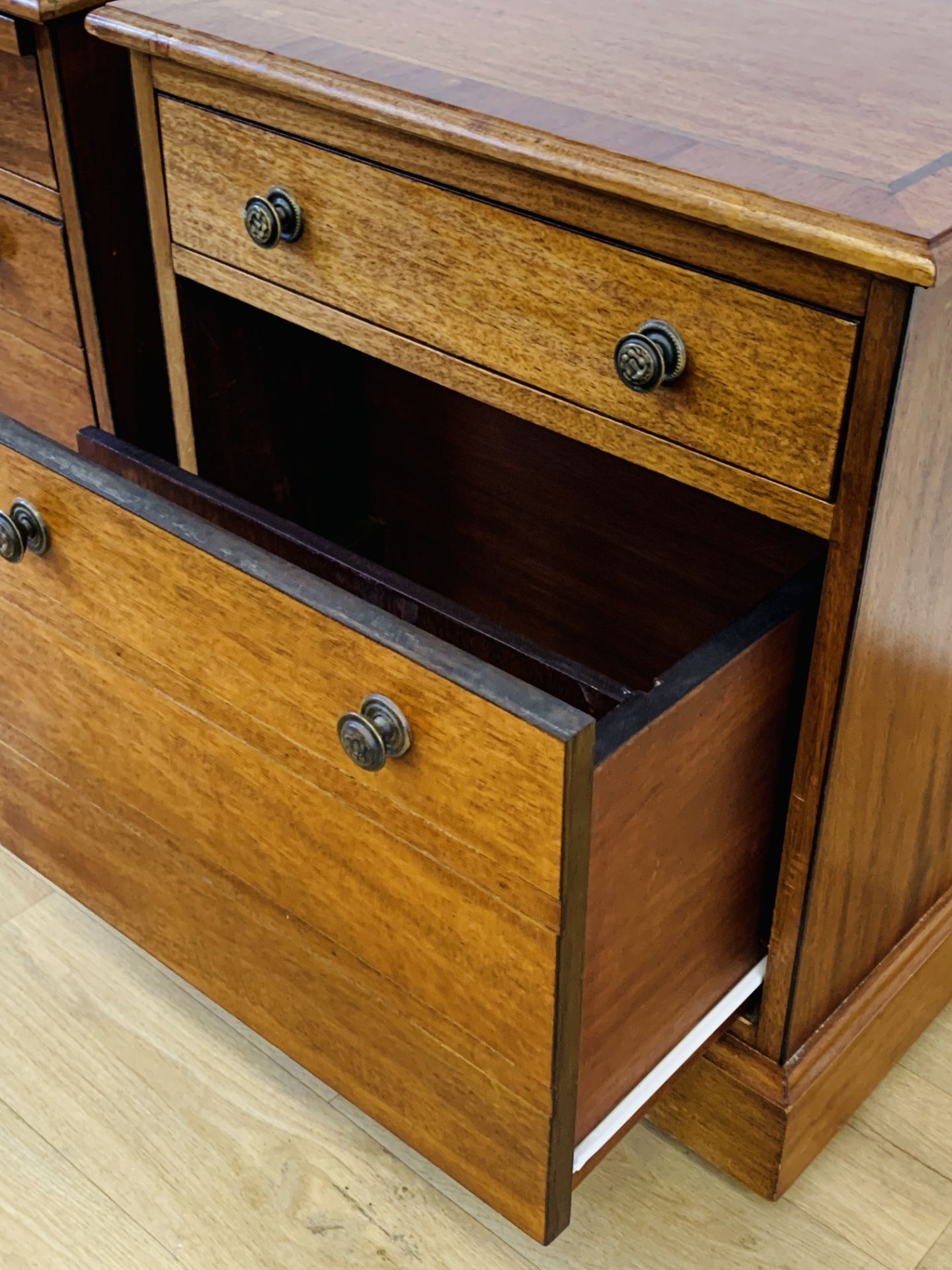 Two mahogany drawer units - Image 4 of 5