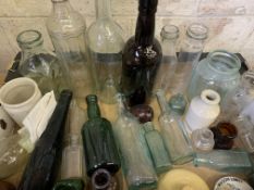 26 Victorian and Edwardian bottles plus three Georgian bottles