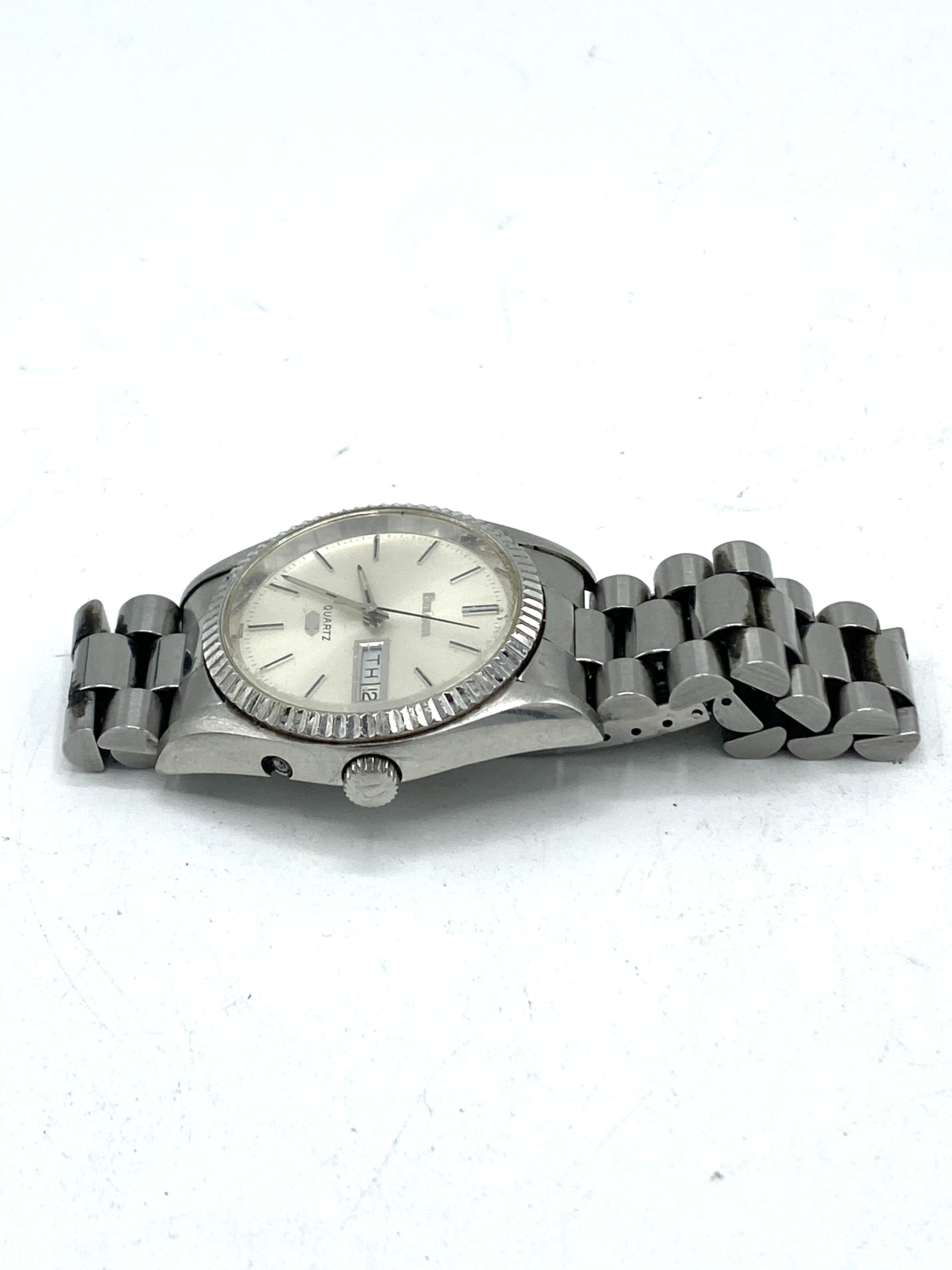 Gents stainless steel Bulova wristwatch - Image 3 of 4