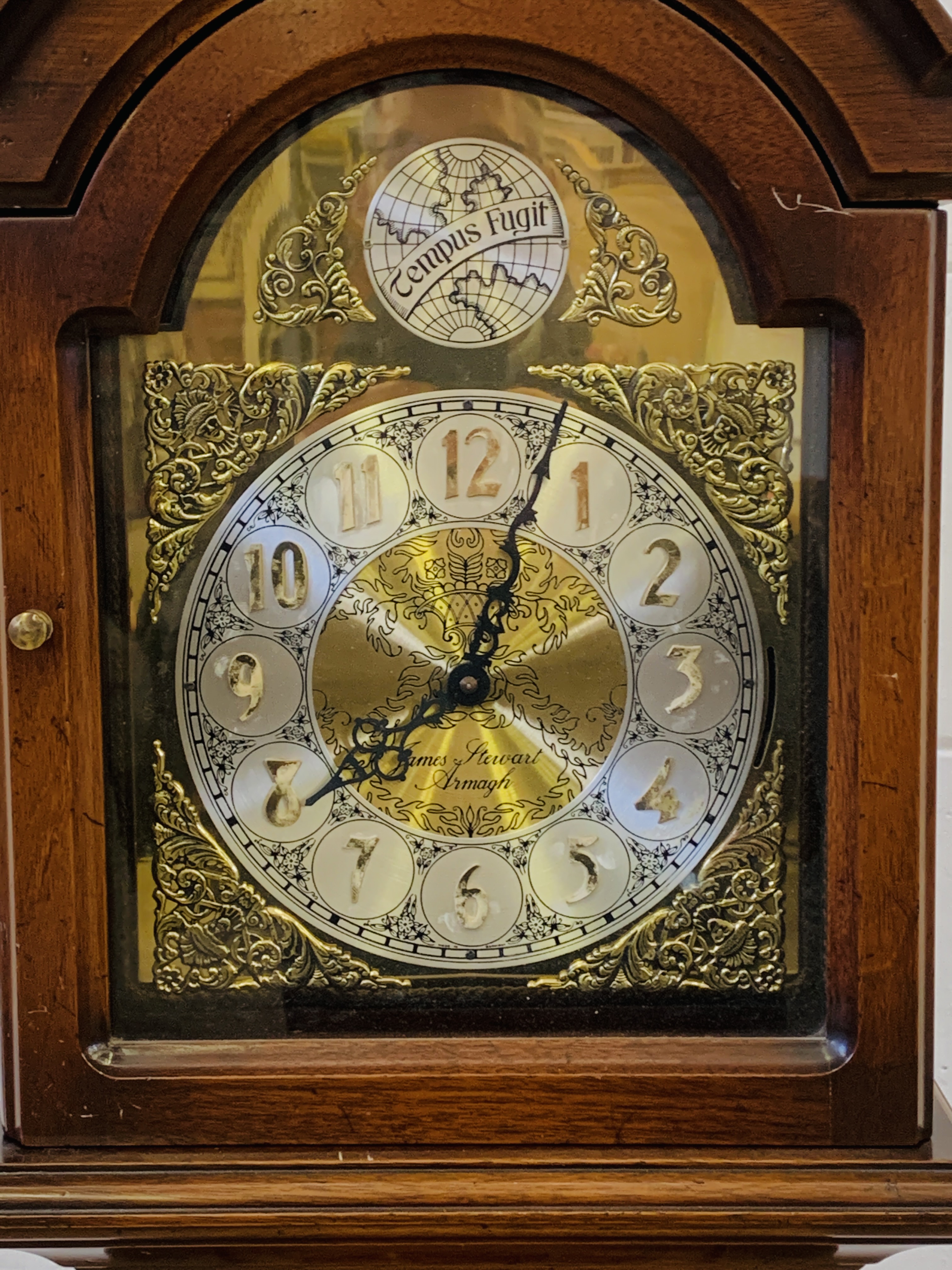 Mahogany long case clock - Image 2 of 5