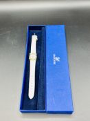 A swarovski crystal watch