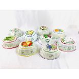 Collection of Franklin Mint terrines