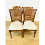 Four Willis and Gambier dining chairs