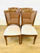 Four Willis and Gambier dining chairs