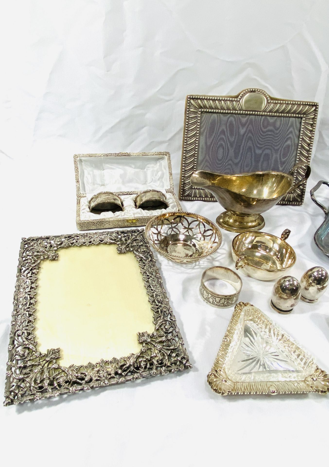 A quantity of silver plate - Image 2 of 6
