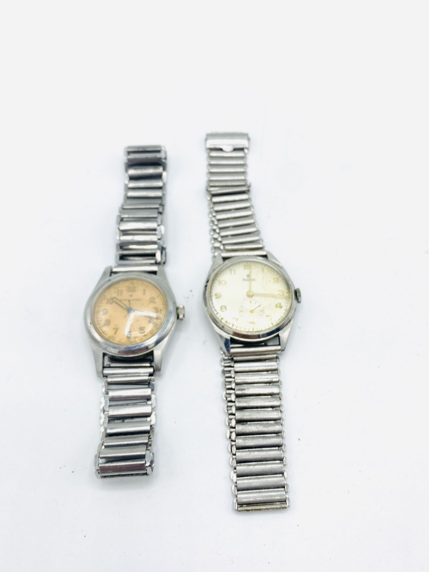 Rolex Oyster manual wind wrist watch, together with a 'Roidor' manual wind wrist watch